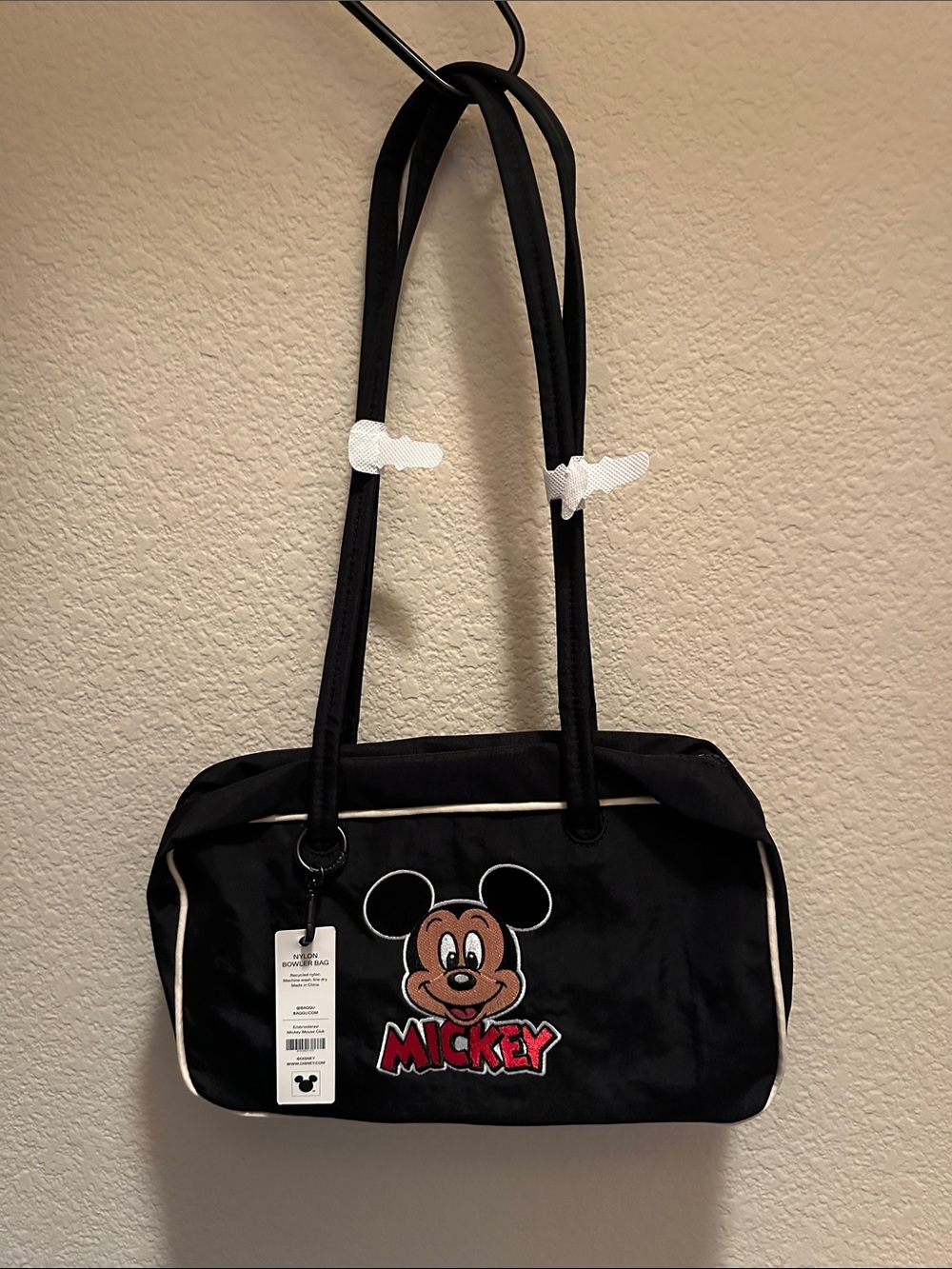 Mickey Mouse Baggu Nylon Bowler Bag